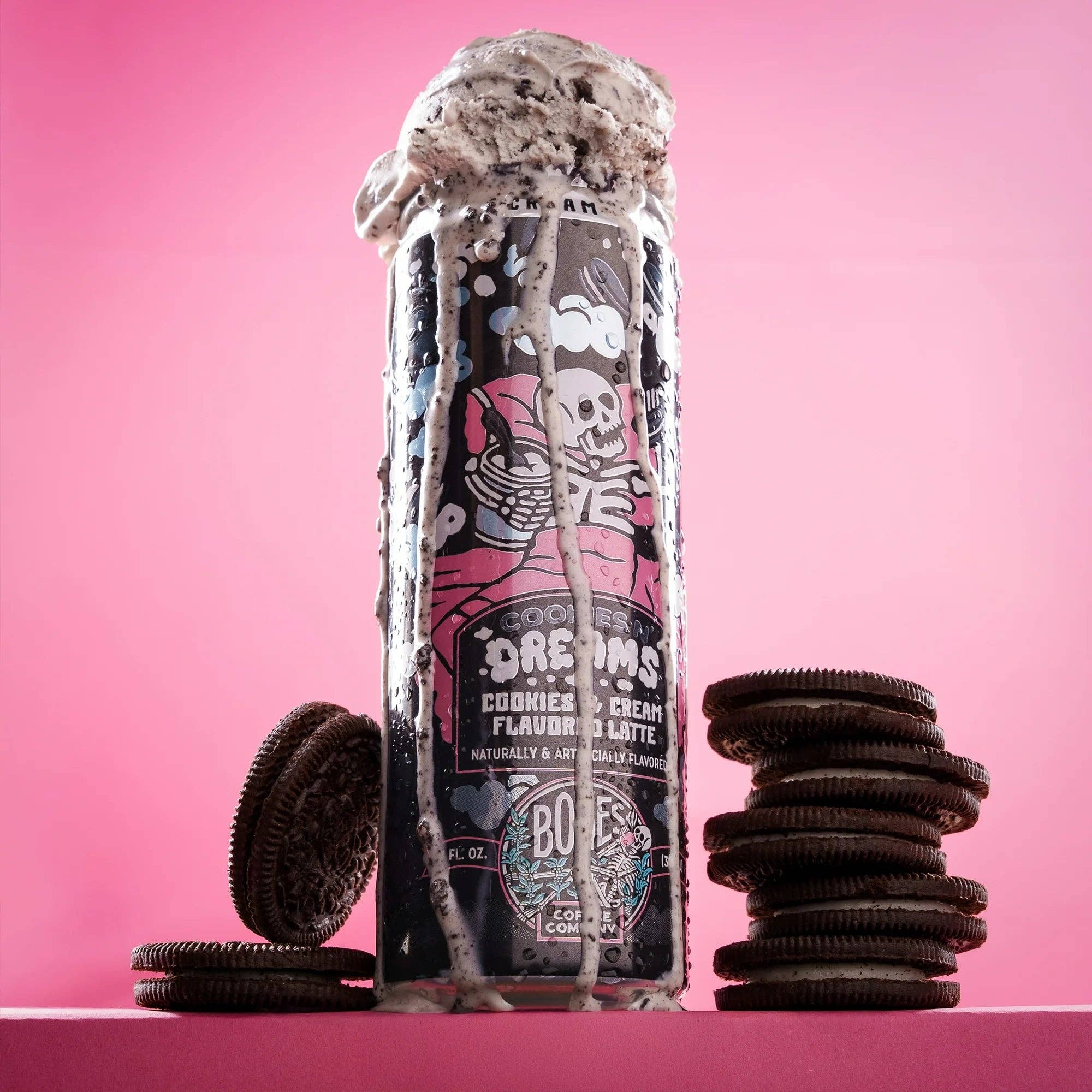 Bones Coffee Company - Wholesale Iced Coffee/Cold Brew - Cookies N' Dreams Latte | 12-Pack | Flavored Coffee5