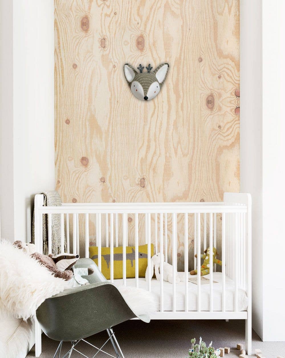 Simple Shapes - Wholesale Wallpaper - Plywood Accent Mural Wall Art Wallpaper - Peel and Stick1