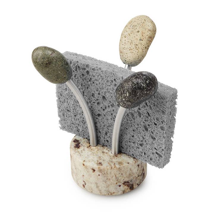 Sea Stones - Wholesale Sponge Holder - Sea Stone Splash - Granite Sponge Holder