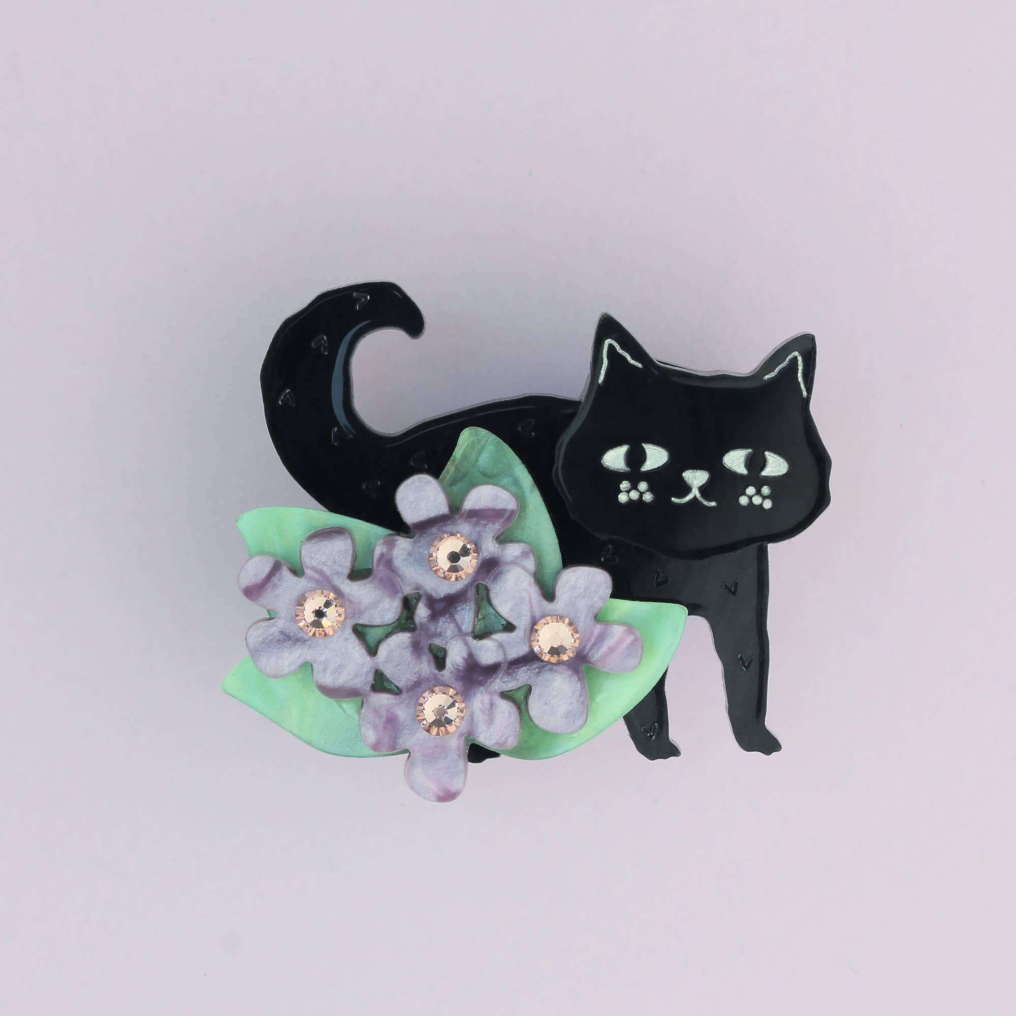 Little Moose - Wholesale Brooch - Black Cat Brooch4
