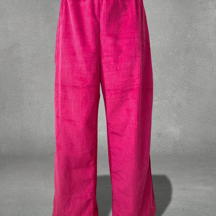 Power Pink Cords - Your New Favourite Pants for wholesale by Ebony Bolts