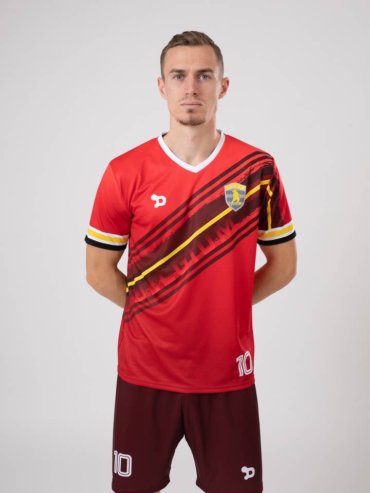 Réplique du maillot et de la camisole Ronaldinho Belgium pour la vente par DRYWORLD