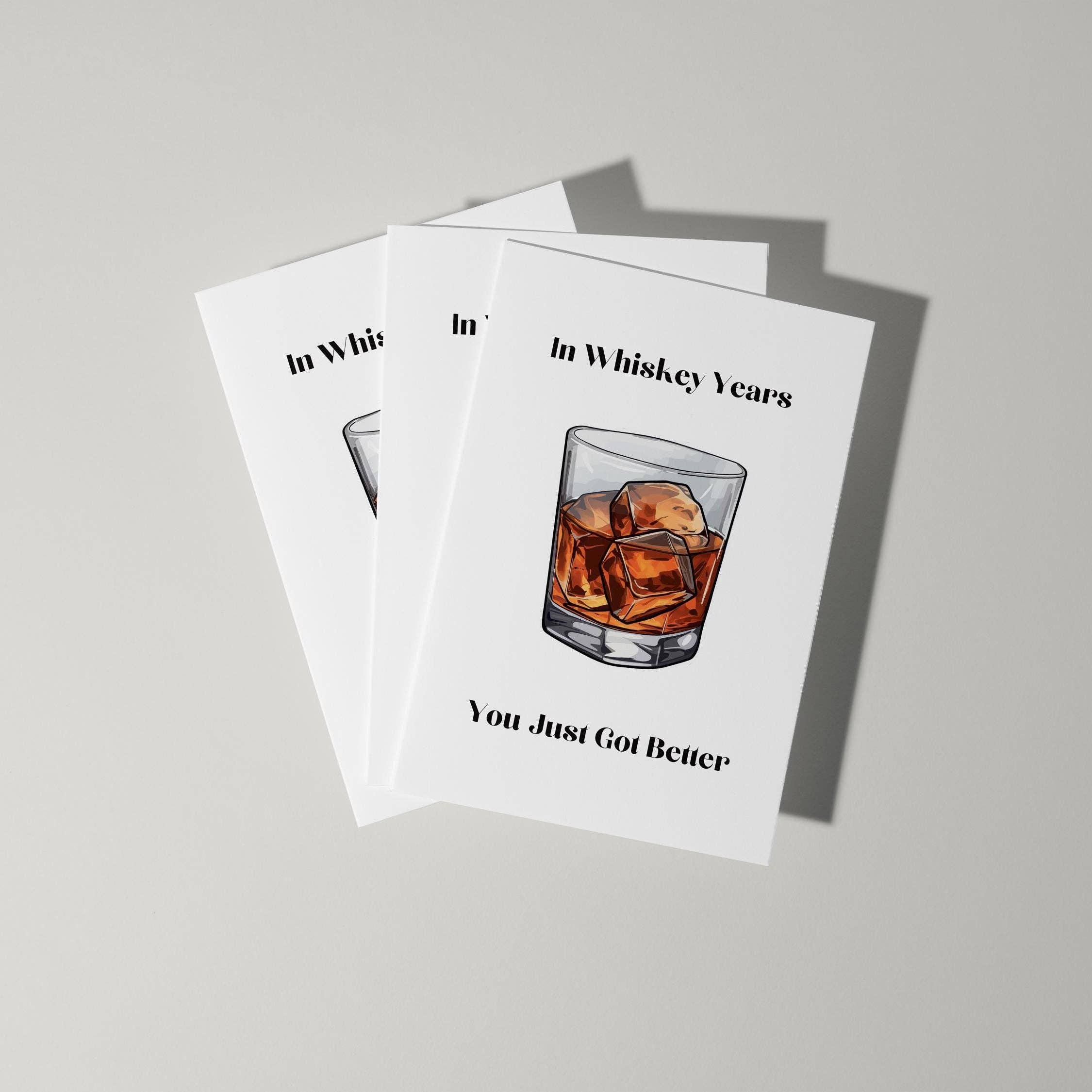 PulpKo - Wholesale Birthday Card - Whiskey Birthday Card2
