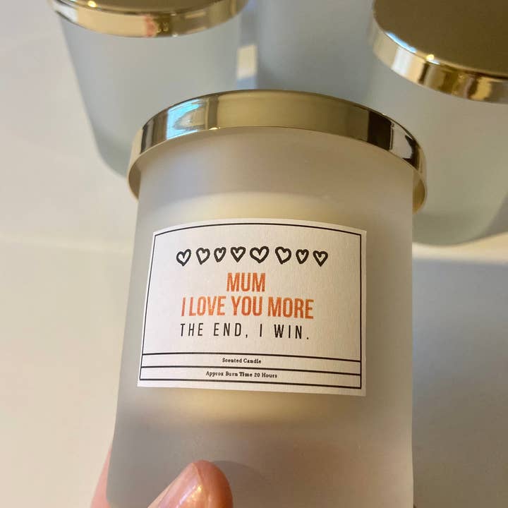 Mum I Love You More, The End, I Win/ Mother’s Day Gifts/ Gifts For Mum/ Gifts For Nanny for wholesale by Giftieness