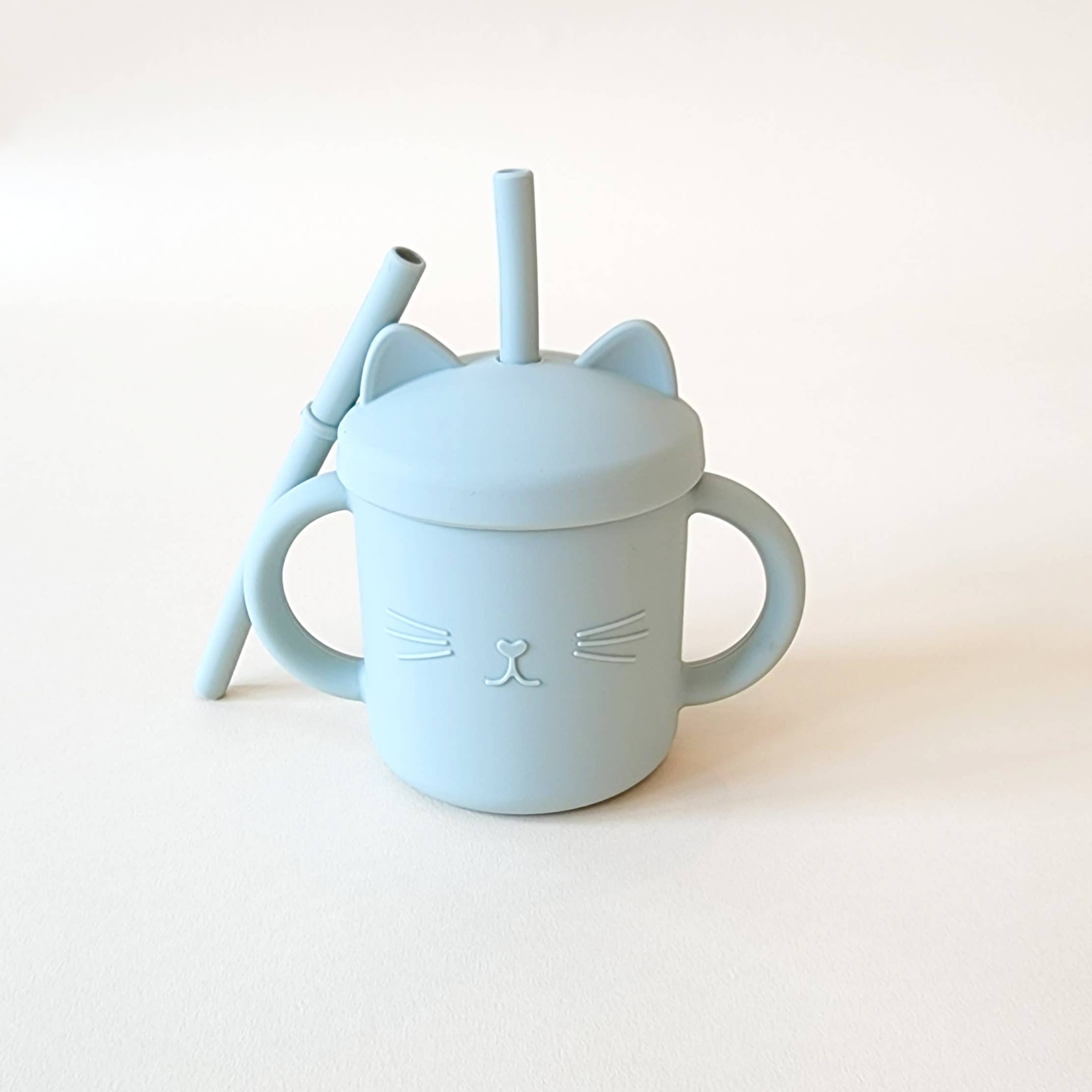 Minito & Co. - Wholesale Drinking Glass/Cup - Kids & Baby - New Meow Double Handle Cat Cups17