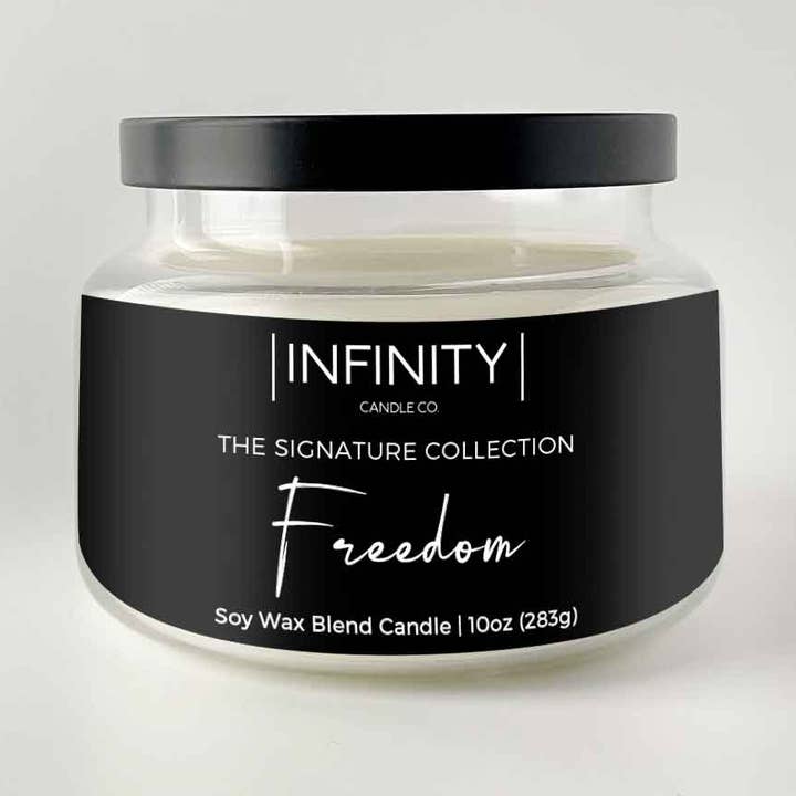 Bougie Freedom - La collection Signature pour la vente par Infinity Candle Co