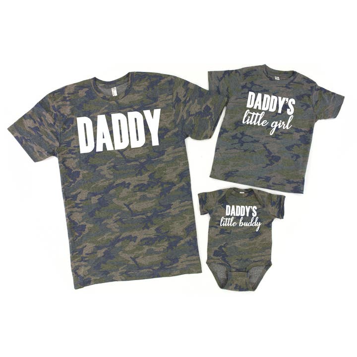 Papa et la petite fille de papa et le petit ami de papa pour la vente par Bella Bean Studios