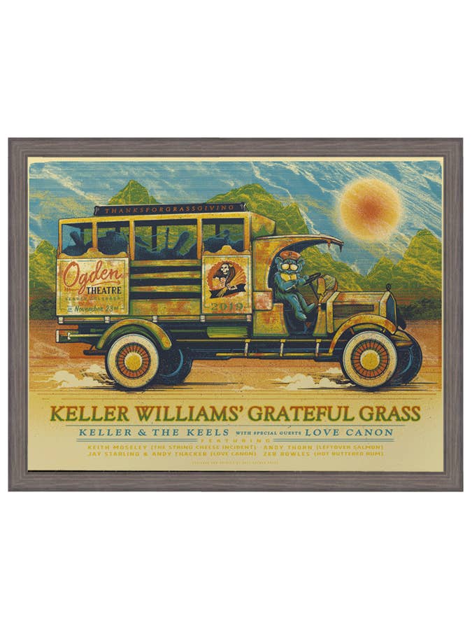 Keller Williams' Grateful Grass | Denver, CO for wholesale by Half Hazard Press