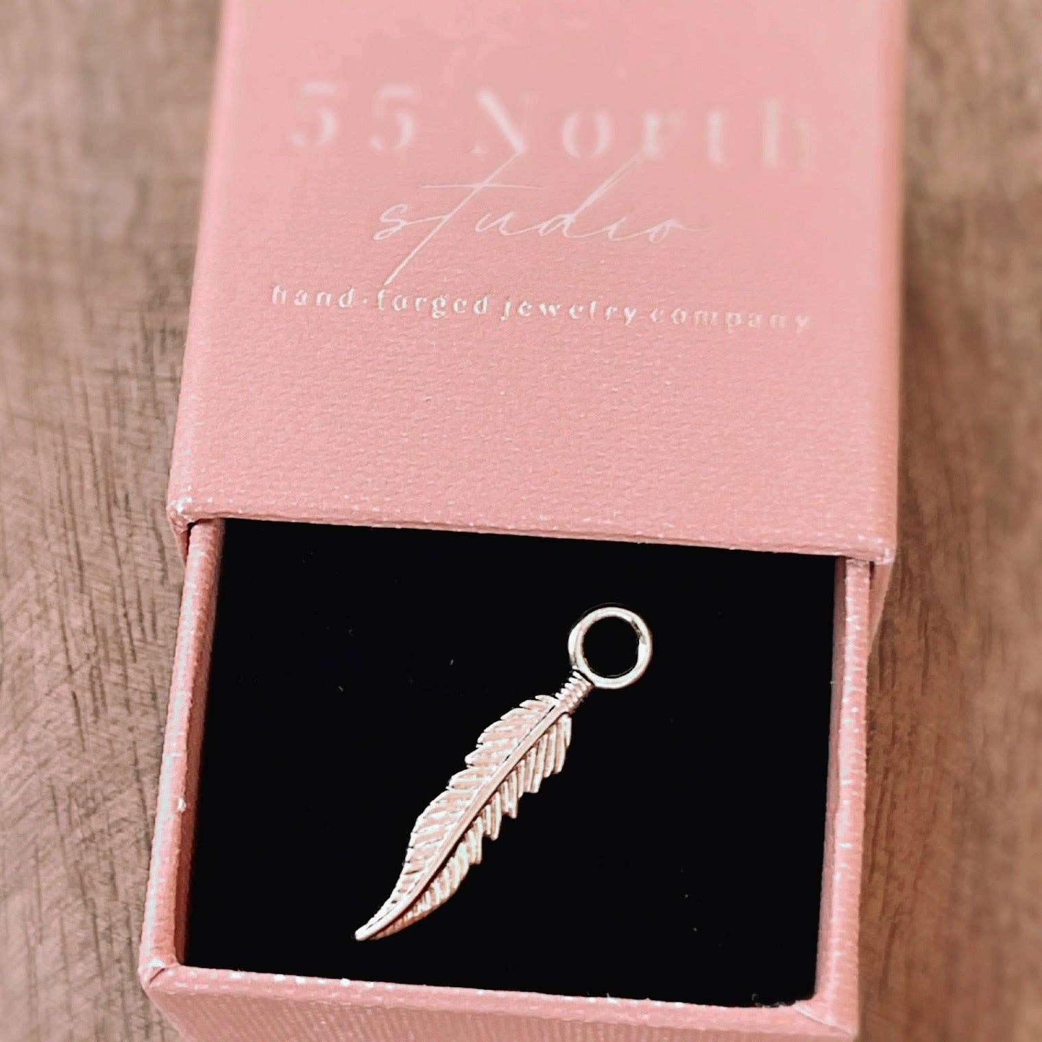 55 North Studio - Wholesale Pendant/Charm Necklace - Living in Truth (Feather)11