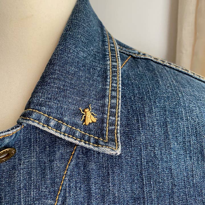 Red Truck Designs - Wholesale Brooch - Fly Pin Tiny Housefly Brooch Lapel Pin Tie Tack Insect Bug2