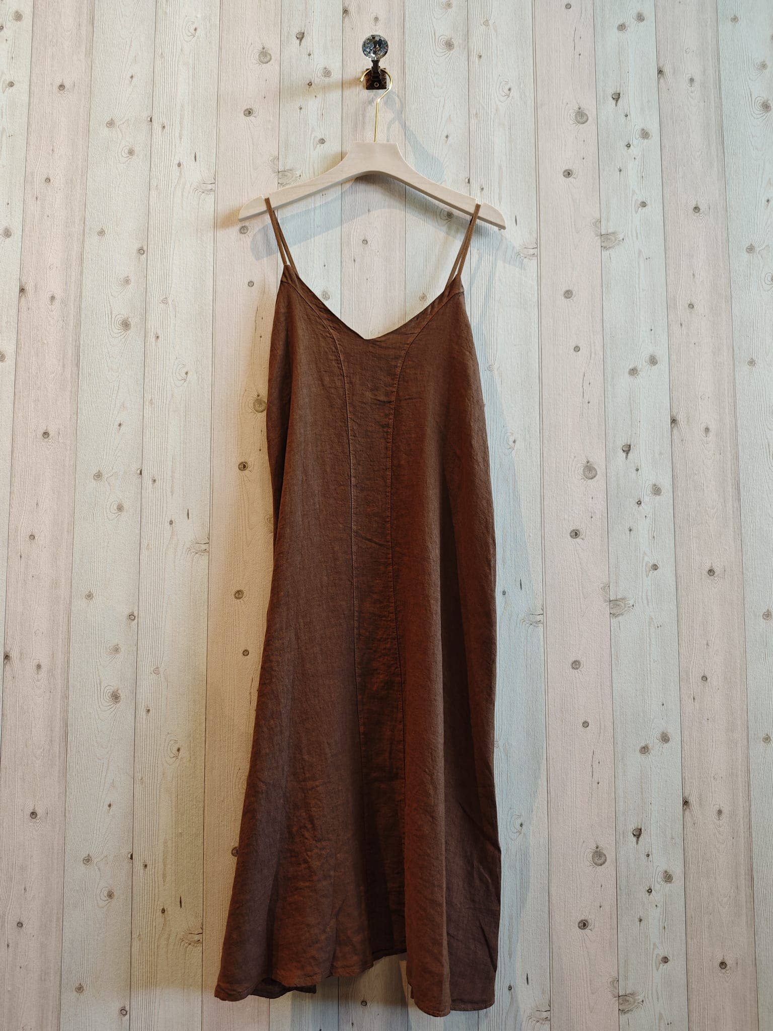 Linen & More - Vendita all'ingrosso Vestito - Donna - Vestito con spalline sottili in lino 100%11