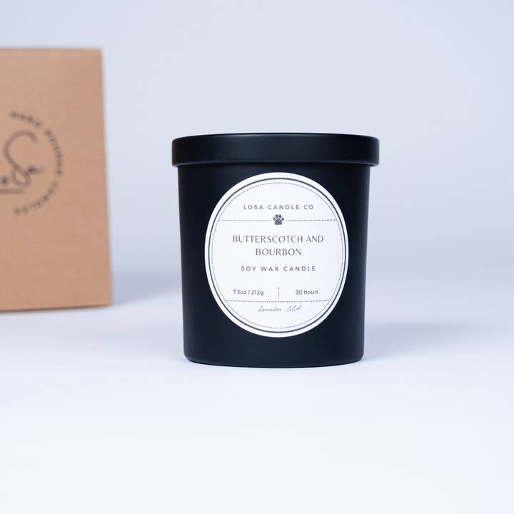 Sweet Cilantro & Pineapple 7.5oz Candle for wholesale by LoSa Candles