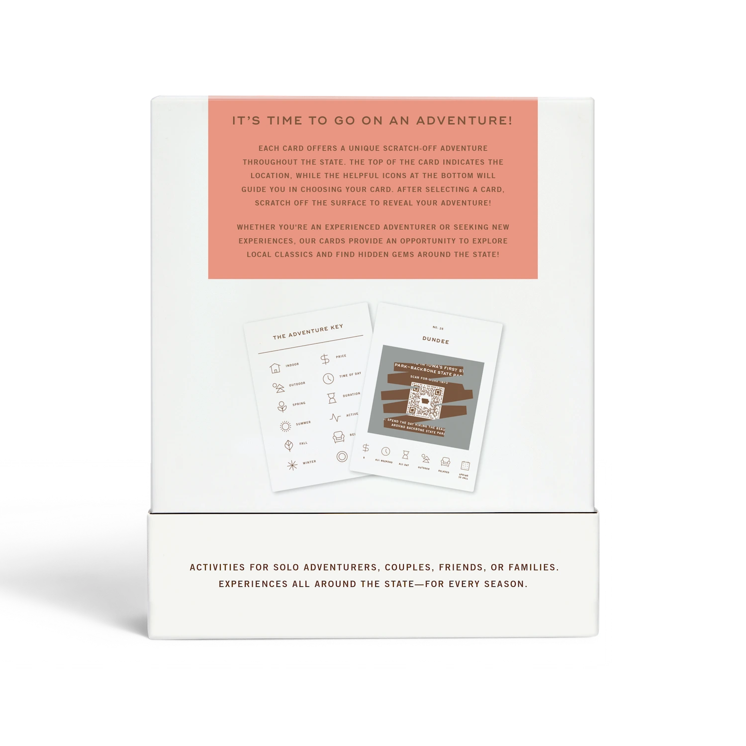 Reach International Outfitters - Wholesale Card Game - Iowa Adventure Bucket List8