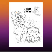 Trends by K & A - Vendita all'ingrosso Libro da colorare - Bambini e neonati - Libro da colorare di Halloween per età 5+