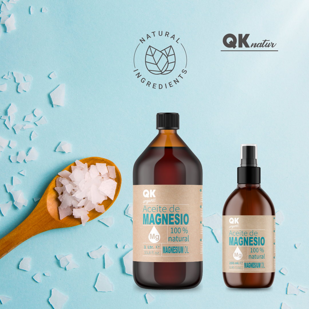 Qknatur - Wholesale Pain Relief Spray/Cream - 100% Pure Magnesium Oil, BIO Certified - 250ml5