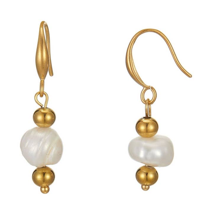 Uneke steel earring for wholesale by BELLE MISS