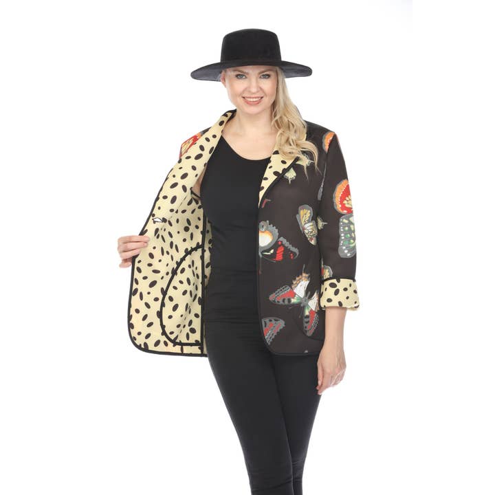 Casaco Longo Butterfly por atacado de Fenya V.