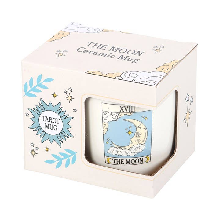 Something Different Wholesale - Wholesale Coffee Mug - The Moon Vintage Tarot Card Mug4