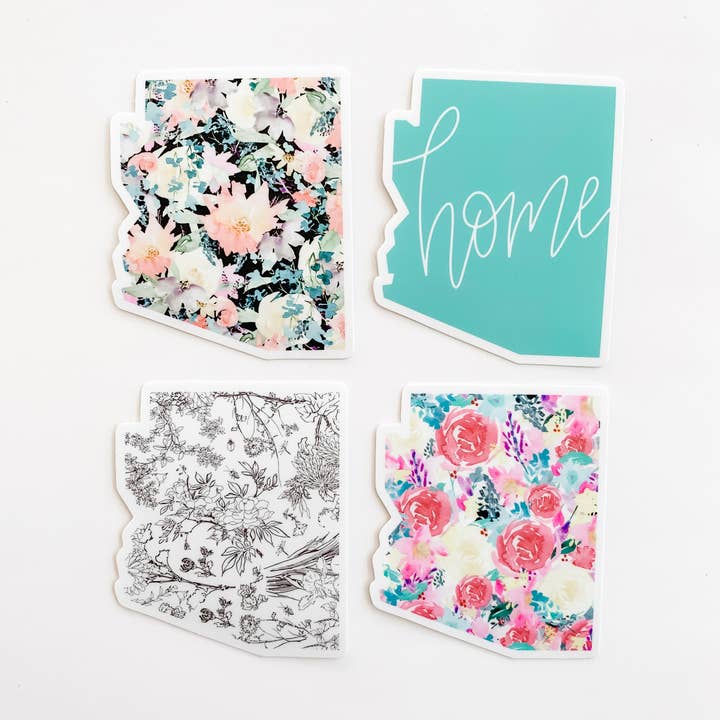 Arizona State Autocollant Pack de démarrage pour la vente par Wildflower Paper Company