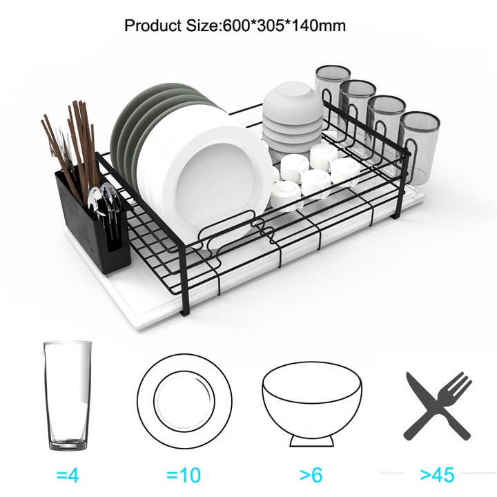 J&M Home – wholesale Dish-drying mat/rack – Dia Dry Diatomite Dish Rack