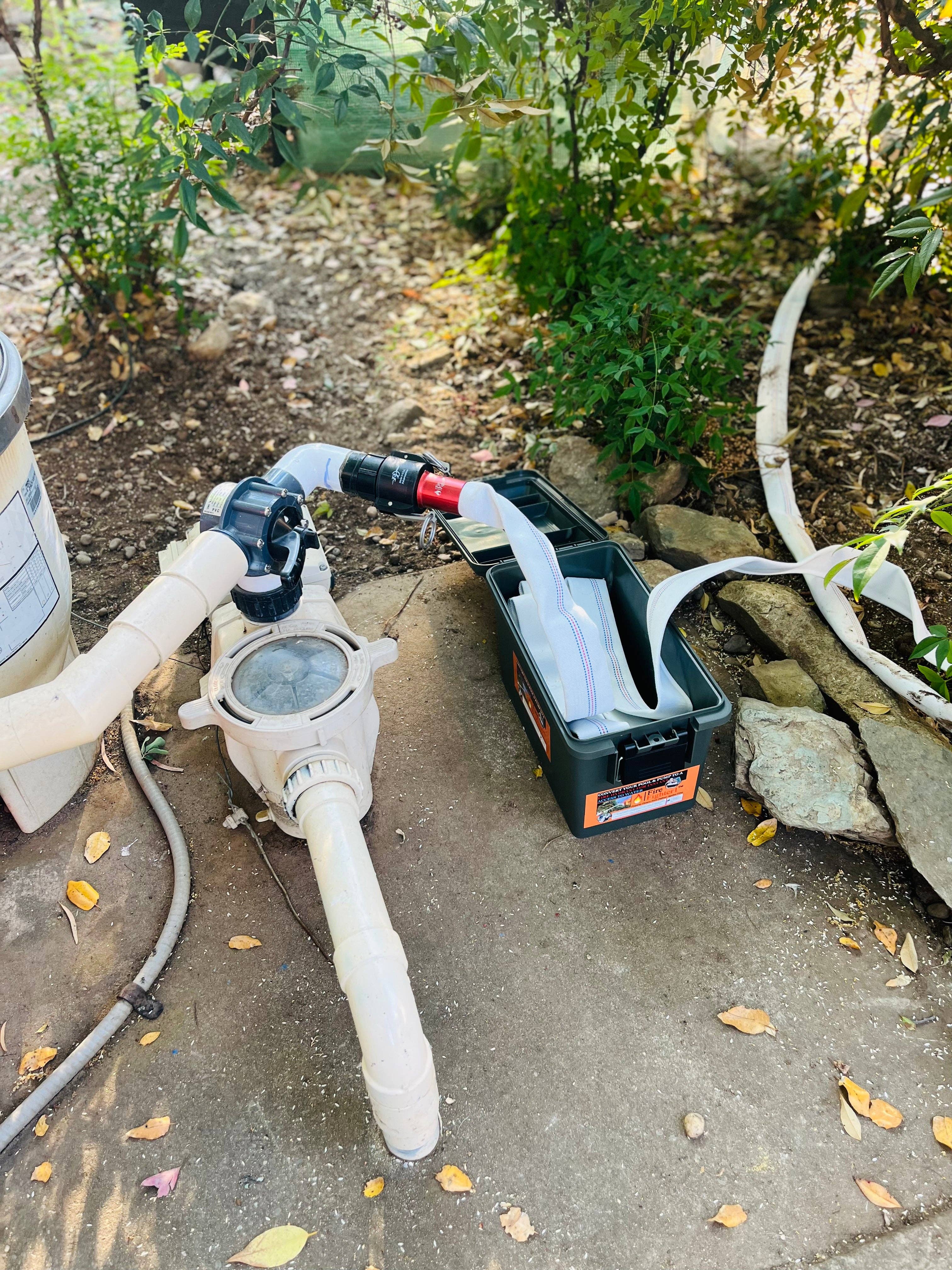 FireFighter1 - Wholesale Sporting Accessories - 50ft FireFighter1 Fire Hose For Quick Pool Water Access8