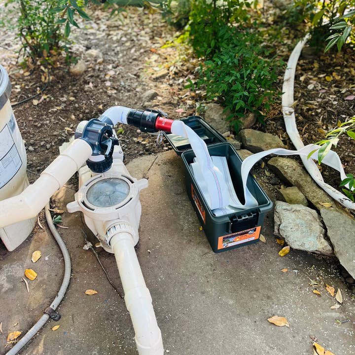 FireFighter1 - Wholesale Sporting Accessories - 50ft FireFighter1 Fire Hose For Quick Pool Water Access8