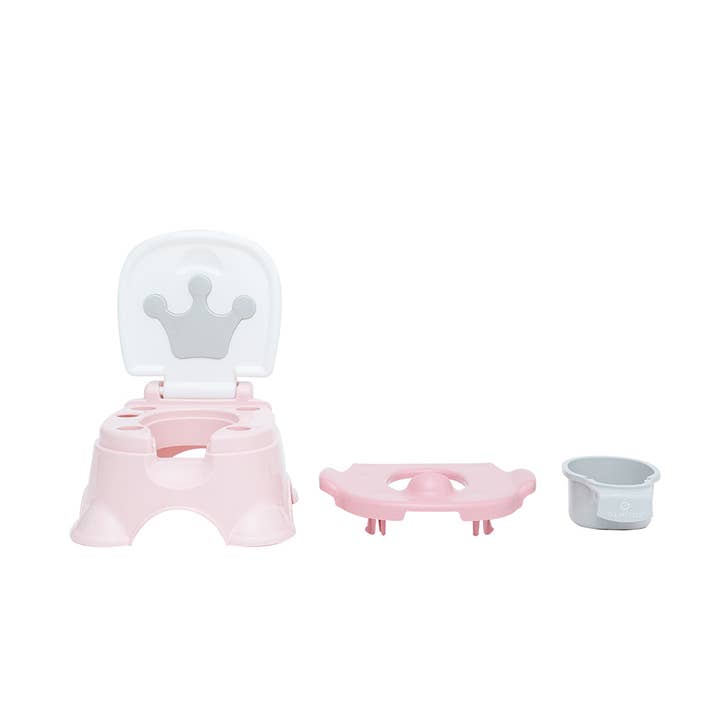 Olmitos S.A – Großhandel Töpfchen-Trainingsstuhl – Kinder-Töpfchen 3-in-1 Corona in hellen Farben1