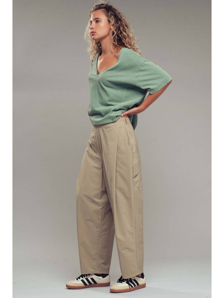 Urban Daizy - Wholesale T-Shirt - Women's - Vintage Wash V-Neck Cotton Tee1