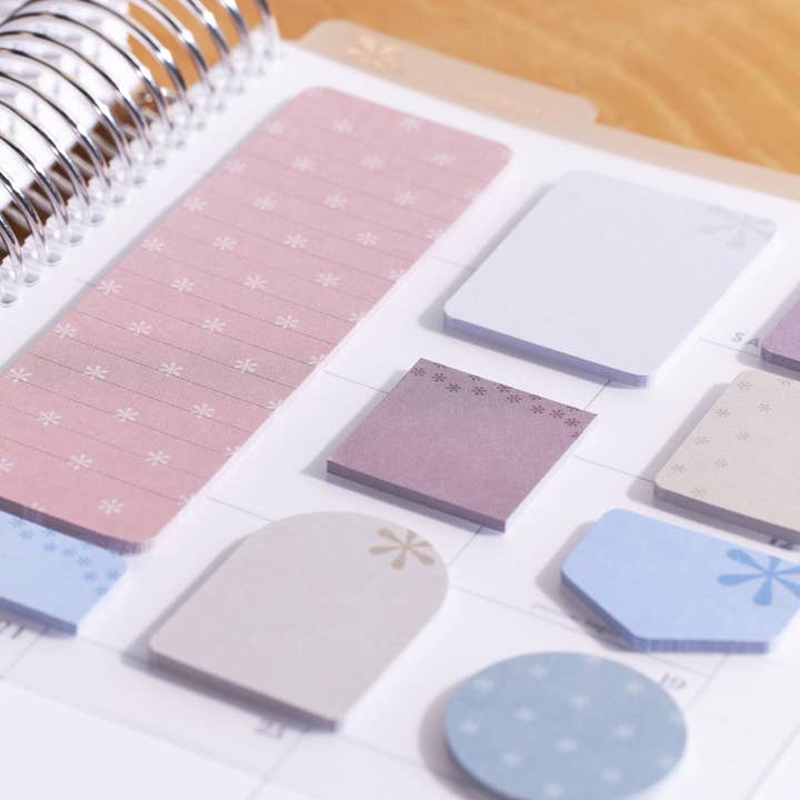 Erin Condren Design - Wholesale Sticky Notes - Universal Snap-In Sticky Notes - Canvas Asterisk