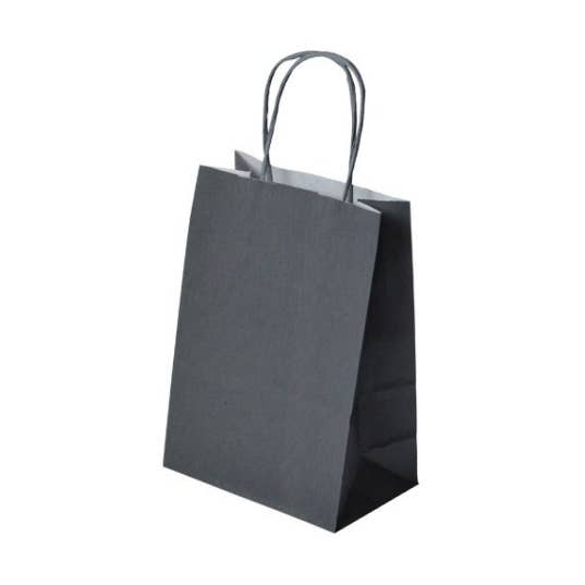 Taske — Papirpose - Mini - Antracit - 100St for engroshandel hos Mini Art Products