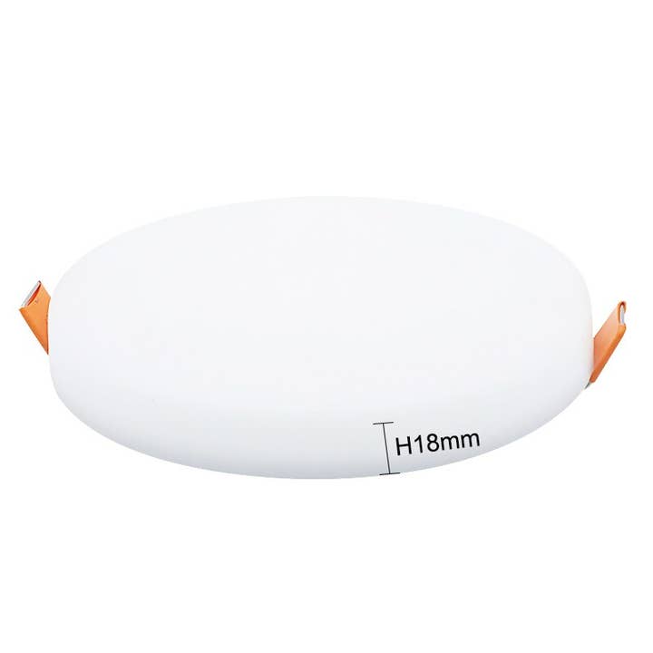 Ledsone - Wholesale Chandelier/Hanging Light - Ultra Thin LED 18 W 6000 K LED Panel Recessed Round Ceiling Spotlight Down Light~25283