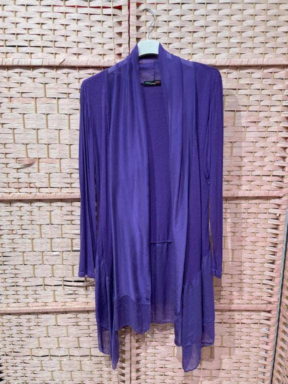 Chenson & Gorett - Venta al por mayor Chaqueta - Mujer - Chaqueta Seda Italiana de Mujer. Talla Única y Colores Lisos