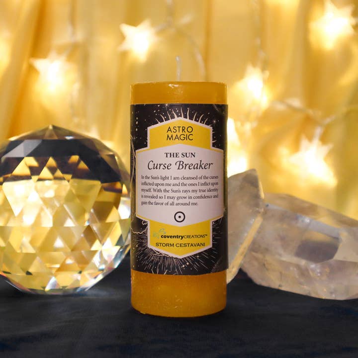 Coventry Creations - Wholesale Votive Candle - Astro Magic The Sun - Curse Breaker Candle1
