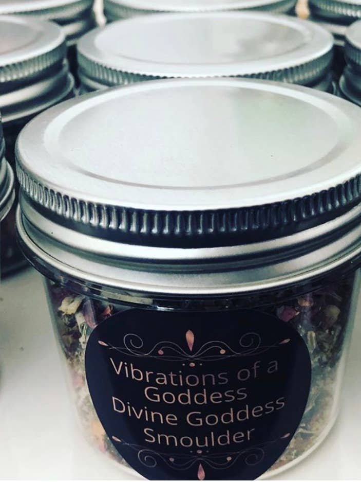Divine Goddess Smoulder - Protect Sage Natural Incense for wholesale by Vibrations of a Goddess