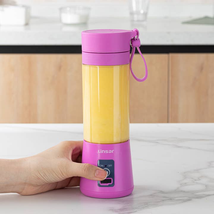 Linsar - Venta al por mayor Licuadoras - Batidora potente portátil recargable de 11 oz con cargador USB5
