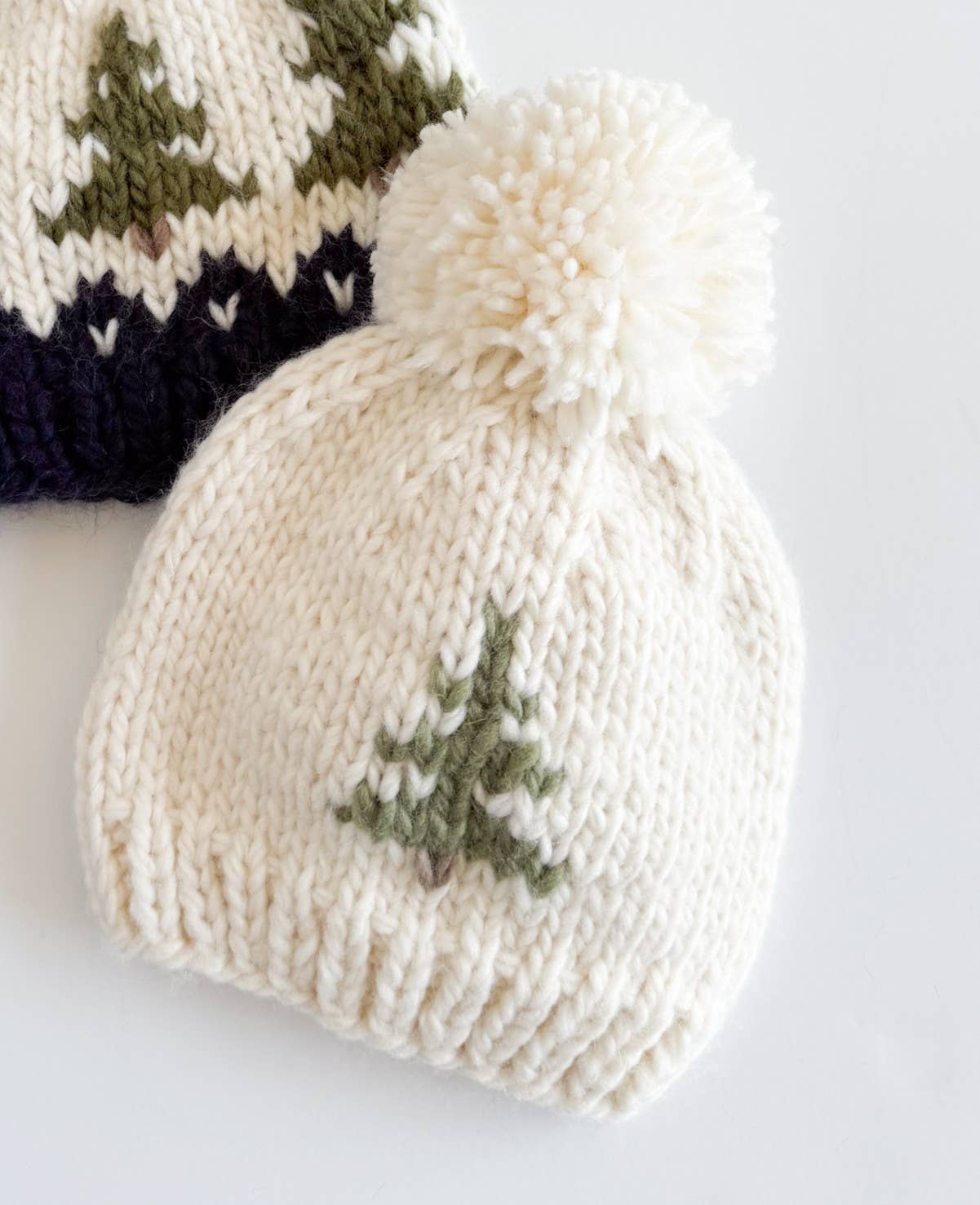 Figgy Friends - Wholesale Beanie - Kids - Tree Hat Cream Baby Kid Knit Beanie Fall Winter2