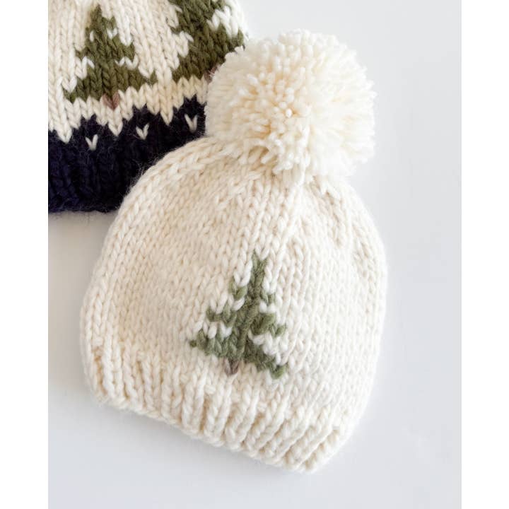Figgy Friends - Wholesale Beanie - Kids - Tree Hat Cream Baby Kid Knit Beanie Fall Winter2