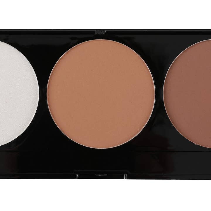 Efon International Corp. - Wholesale Makeup Contour - Richly Pigmented Contour, Bronze & Highlight Powder Palette