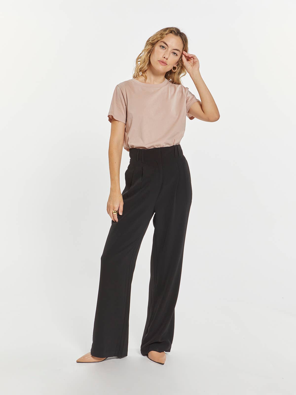 Weekend Los Angeles – wholesale Pants – Women's – Tailored Boot Cut Pant - JULIE TROUSER3