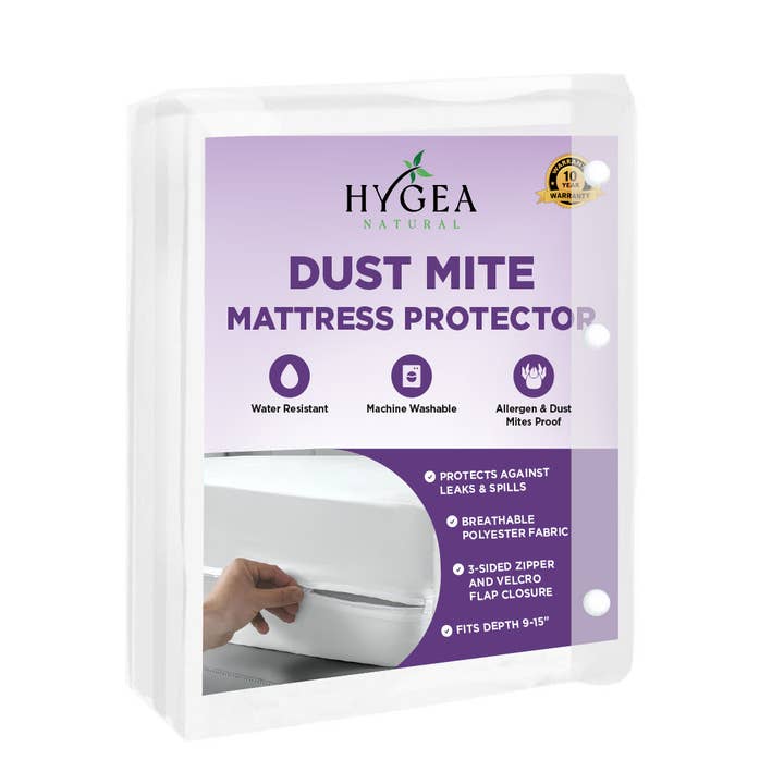 Hygea Dust Mite & Allergen Mattress Protector for wholesale by Hygea Natural