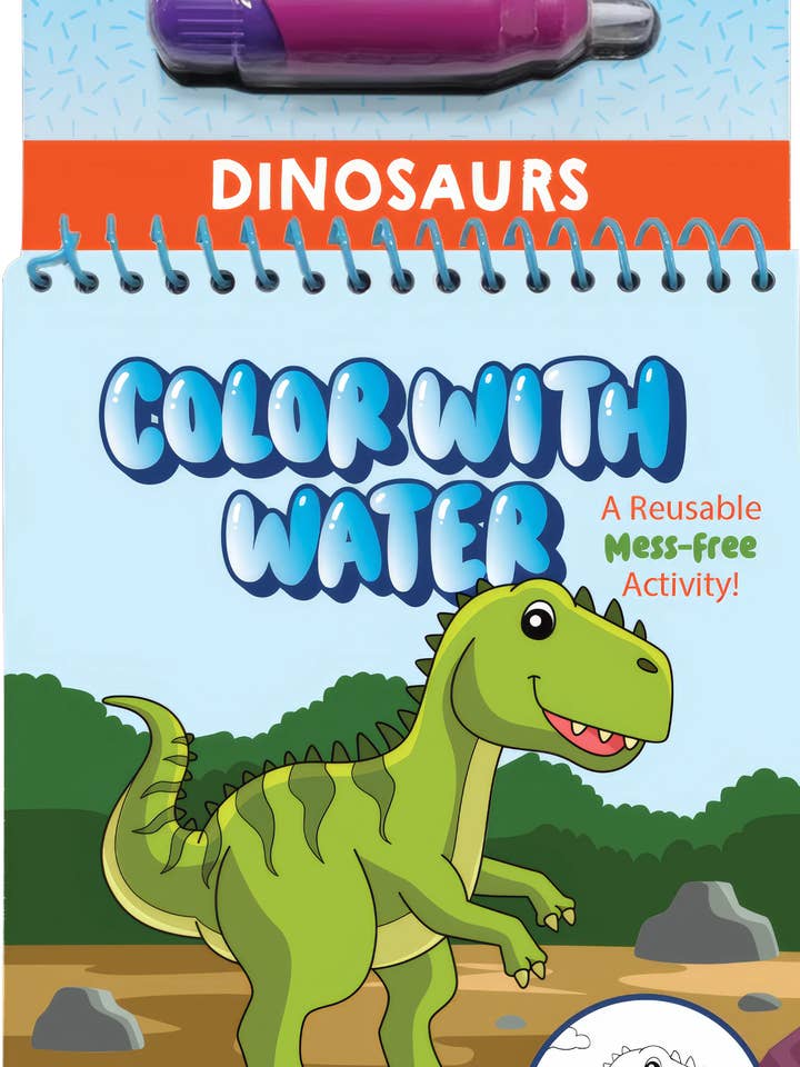 Colorie avec de l'eau - Dinosaures pour la vente par Peter Pauper Press