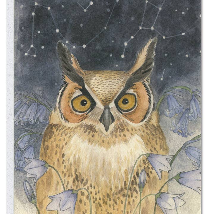 Uilenkaart voor wholesale door Cat People Press