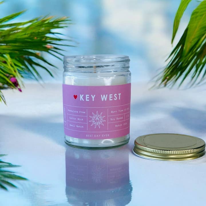 Rambling Caravan - Wholesale Jar/Filled Candle - Key West, FL Candle11