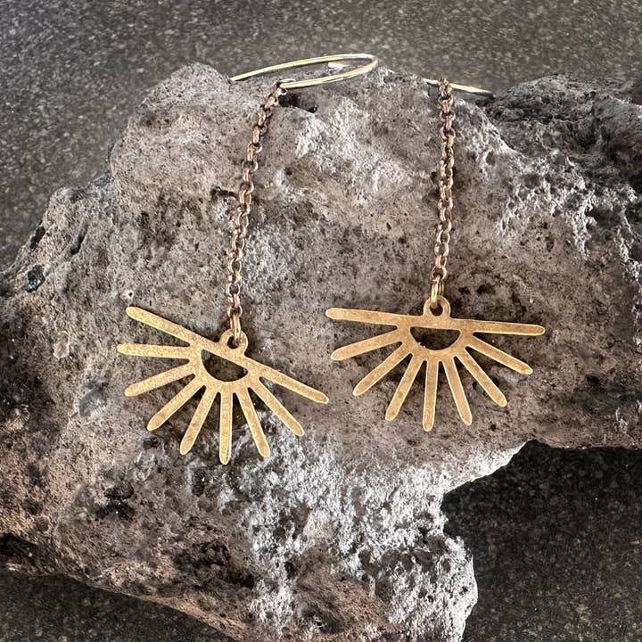 Daphne Lorna - Wholesale Dangle Earrings - Sunbeam Sunray Earrings5