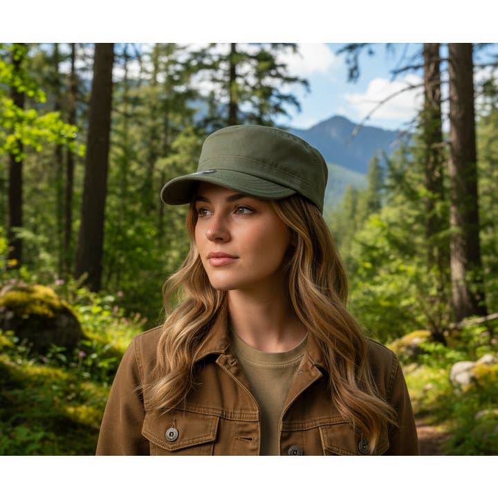 Stitch & Bill Hats - Wholesale Baseball Cap - Unisex - Trendy Military Cadet Cap Women Men 100% Cotton Adjustable9