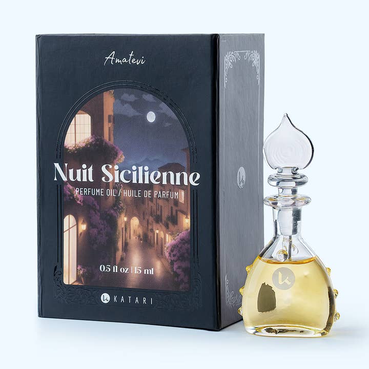 Olio profumato biologico senza alcool - Amatevi di Katari Beauty per la vendita all'ingrosso da parte di Katari Beauty