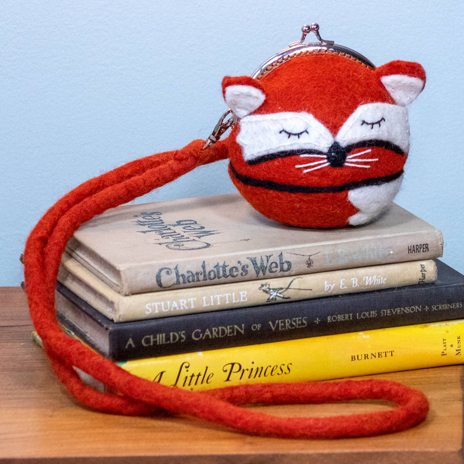 dZi Handmade - Wholesale Clutch Bag - Women's - Sleepy Fox Critter Clutch1