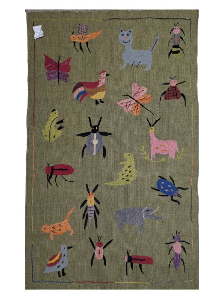 Suzani håndbroderet kilim - Størrelse: 90 x 150 cm for engroshandel hos Imaco Rugs