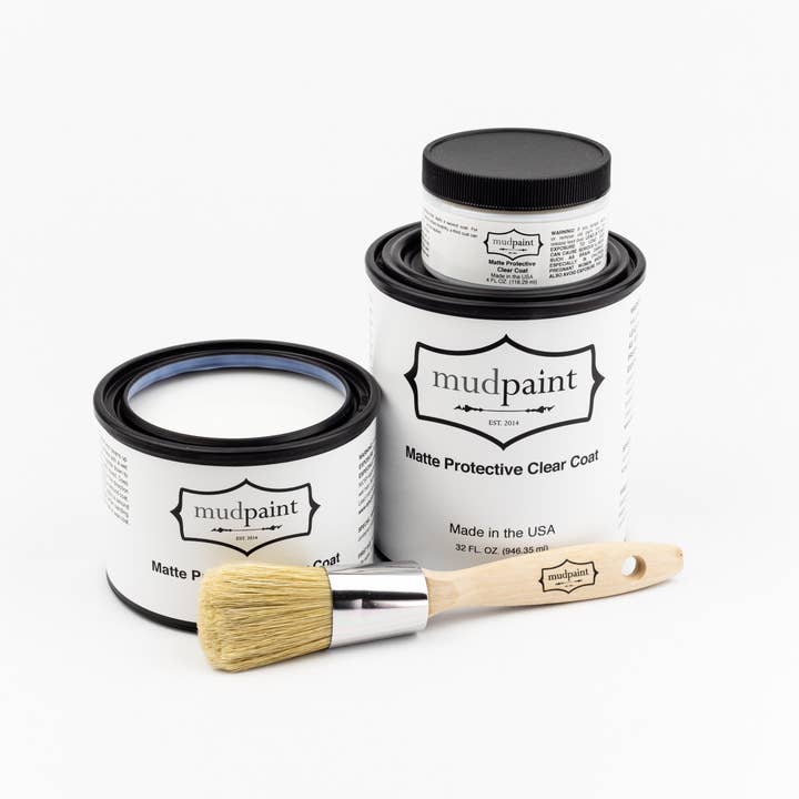 MudPaint - Wholesale Craft Supplies - Matte Finish Clear Coat