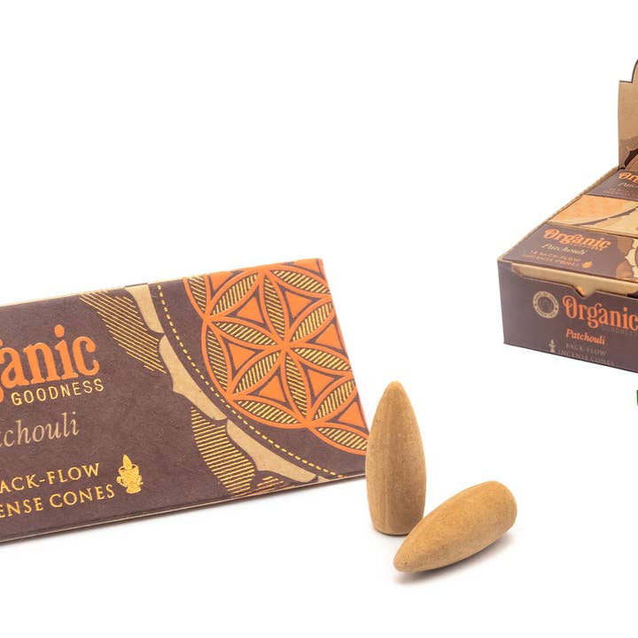 Esoterica Arte - Wholesale Incense - Inc. Back-Flow Organic Patchouli (6 units)